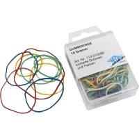 WEDO Gummibänder 20 mm Ø Farbig sortiert 15 Stück