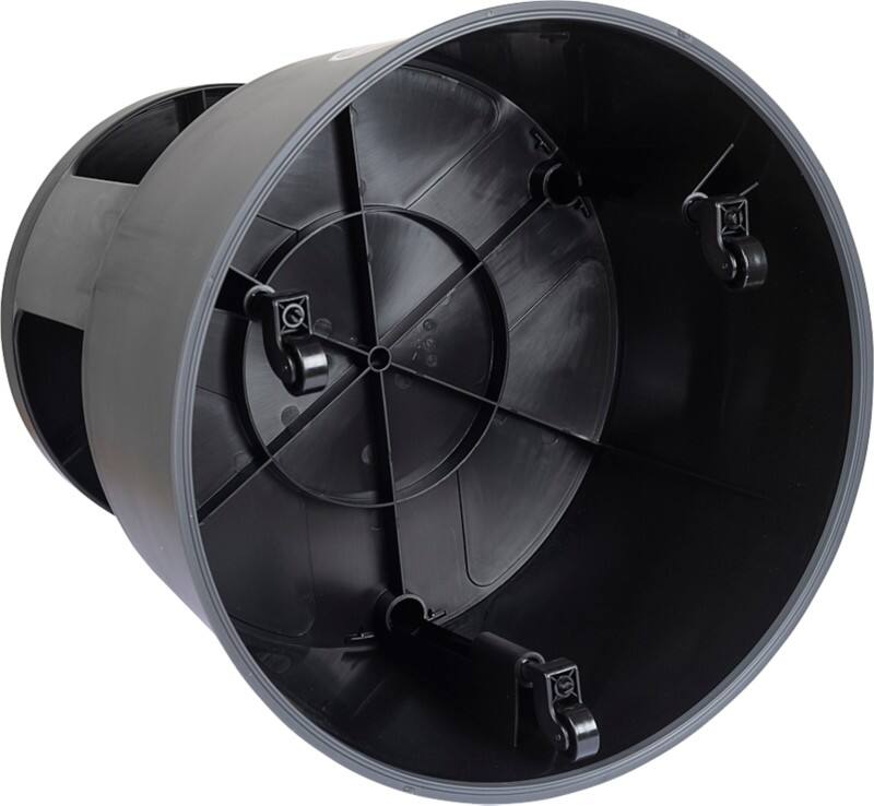 WEDO Rollhocker 428 mm PP (Polypropylen) Schwarz