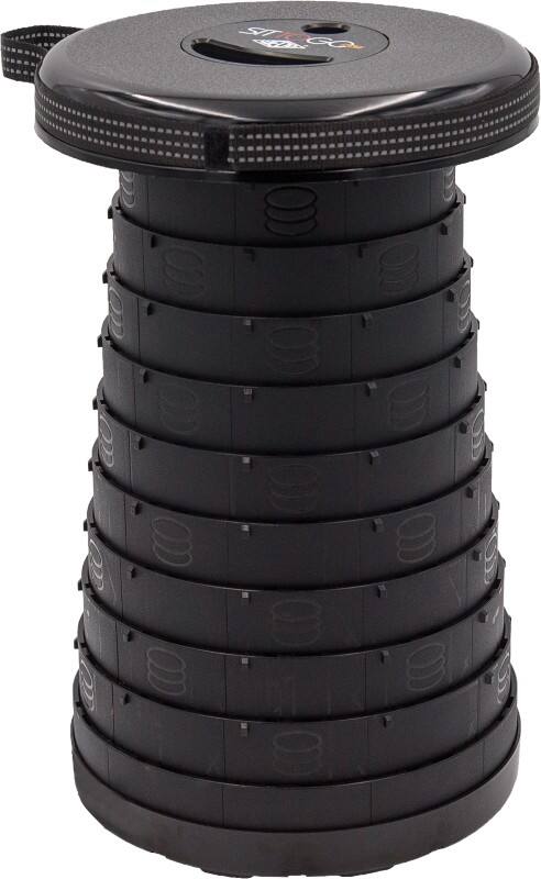 Tabouret télescopique WEDO 75 mm PP (Polypropylène) Noir