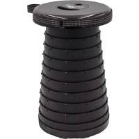 WEDO Teleskophocker 75 mm PP (Polypropylen) Schwarz