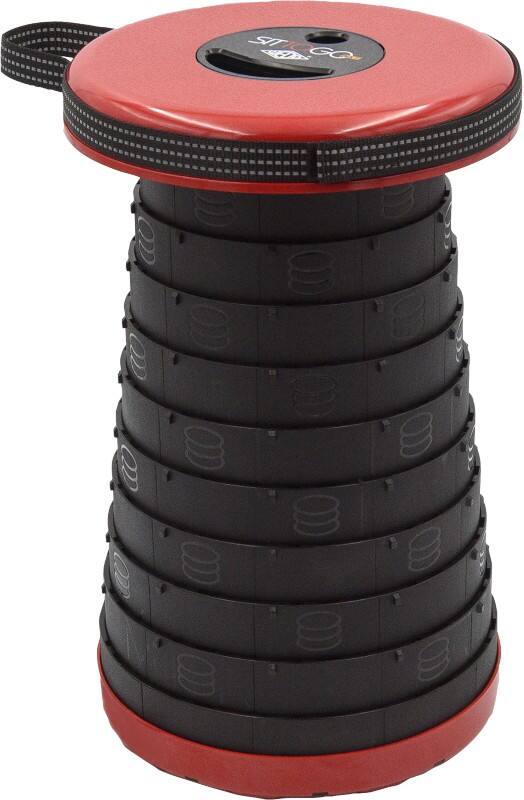 Tabouret télescopique WEDO 75 mm PP (Polypropylène) Rouge