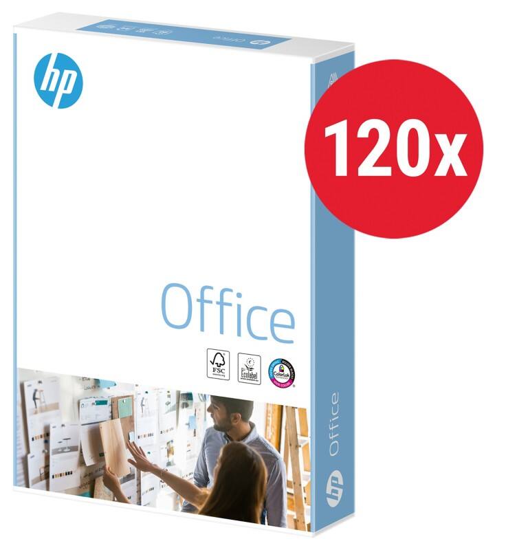 HP Office A4 Druckerpapier 80 g/m² Glatt Weiss 120 Pack à 500 Blatt