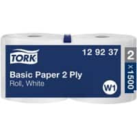 Essuie-tout Tork W1 Universal 2 épaisseurs 2 Rouleaux de 1500 Feuilles