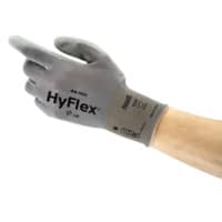 HyFlex Wiederverwendbare Arbeitshandschuhe Nylon, PU (Polyurethan) Grösse 8 Grau 12 Paar à 2 Handschuhe