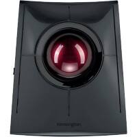 Souris Trackball Kensington SlimBlade K72080WW Avec fil / Sans fil Avec Bluetooth Noir Adapté pour les gauchers