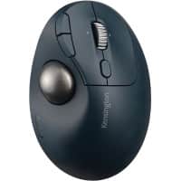 Kensington Pro Fit Ergo TB550 Kabellose Trackball-Maus K72196WW 51 % Recycelter Kunststoff 4D Scrollring Für Rechtshänder Bluetooth/USB-A Nano Receiver Schwarz