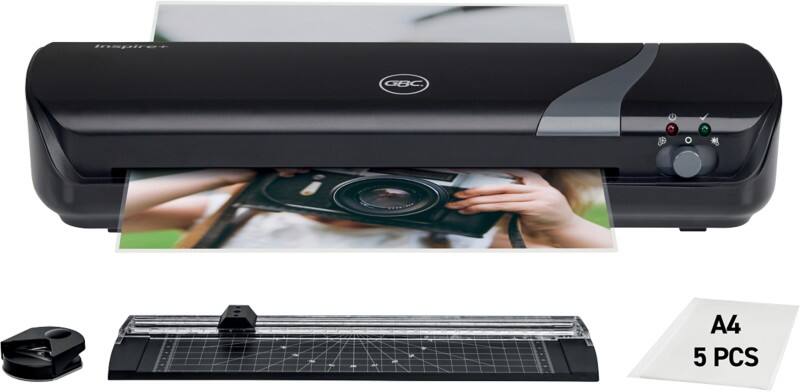 GBC Inspire+ 4-in-1 A4 Laminiergerät-Set 4410036 250 mm/min. 4 Min. Aufwärmzeit Bis zu 2 x 125 (250) Mikron