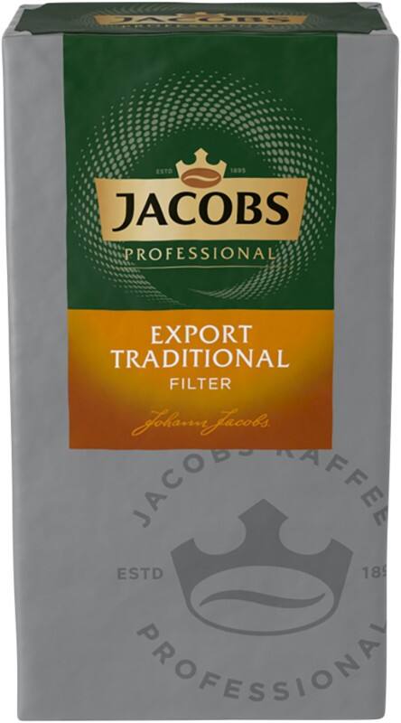Café moulu Export Traditional Jacobs Moulu Moyen 500 g