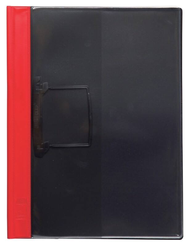 Djois JalemaClip Clipmappe 1021515 A4 Kunststoff 24 (B) x 31.5 (H) cm Rot 10 Stück
