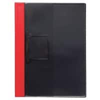 Djois JalemaClip Clipmappe 1021515 A4 Kunststoff 24 (B) x 31.5 (H) cm Rot 10 Stück