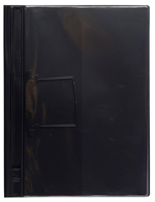Djois JalemaClip Präsentationsmappe 1021519 A4 Kunststoff 24 (B) x 31.5 (H) cm Schwarz 10 Stück