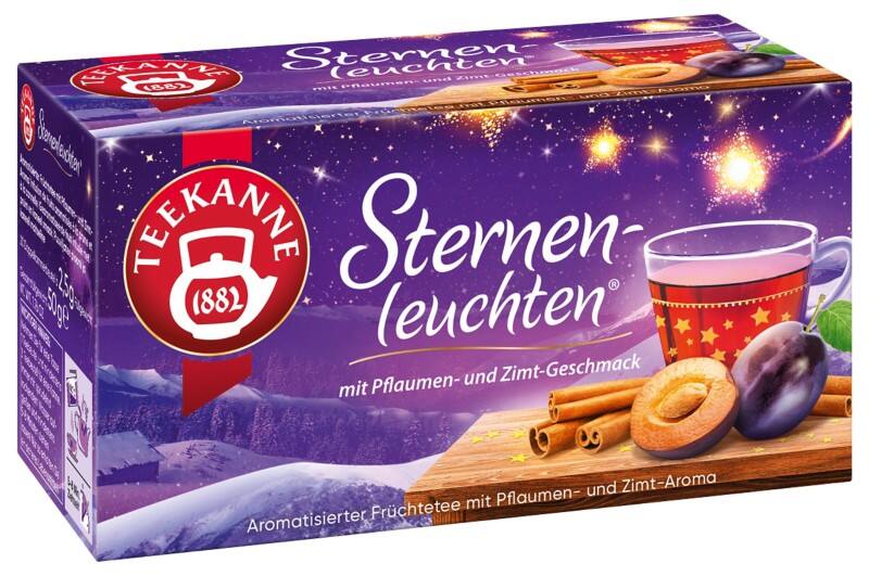 TEEKANNE Früchtetee Sternenleuchten Fruchtig, Süss 20 Beutel à 2,50 g