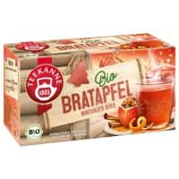 TEEKANNE Früchtetee Bio Bratapfel Fruchtig, Süss 18 Beutel à 2,25 g