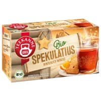 TEEKANNE Früchtetee Bio Spekulatius Fruchtig, Süss 18 Beutel à 2,25 g