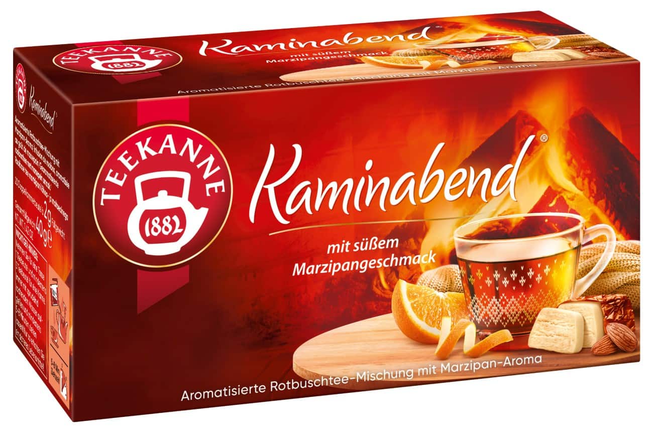 Thé rooibos TEEKANE Kaminabend 20 sachets de 2 g Aromatique