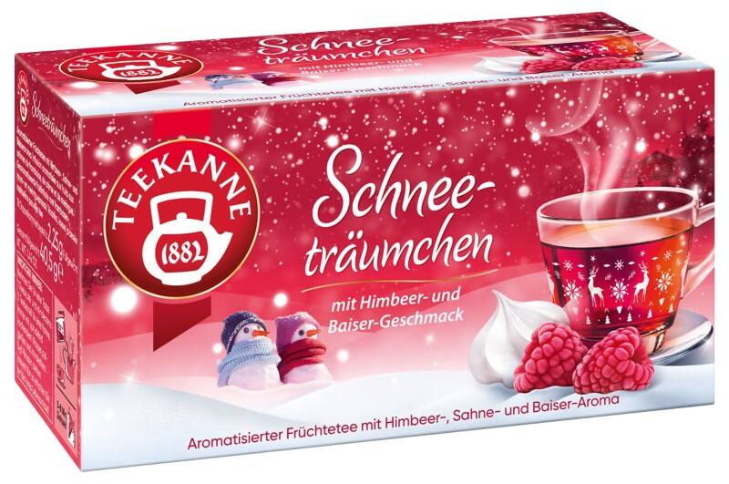 TEEKANNE Früchtetee Schneeträumchen Fruchtig, Süss 18 Beutel à 2,25 g