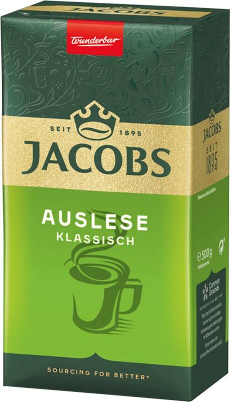 Café moulu Jacobs Auslese 6/10 500 g
