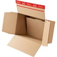 Caisse en carton ColomPac Carton ondulé 170 (l) x 235 (p) x 60 (h) mm Brun 10 unités