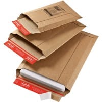 Enveloppe ColomPac Carton ondulé 357 (l) x 265 (p) x 50 (h) mm Marron 20 unités