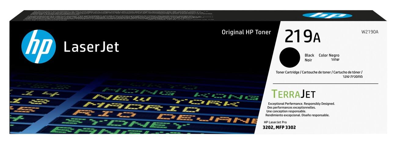 Toner HP D'origine W2190A Noir   