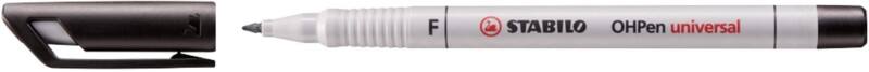 STABILO OHPen universal Folienstift Fein Filzspitze 0.7 mm Schwarz