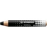 STABILO MARKdry Whiteboard-Marker Schwarz Extra Breit Bleistift