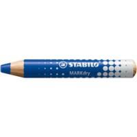 Marqueur pour tableau blanc STABILO MARKdry Bleu Extra large Crayon   