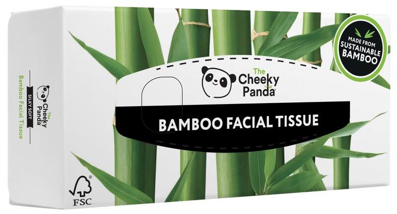 The Cheeky Panda Taschentücher 3-lagig FLAFTX12 80 Stück