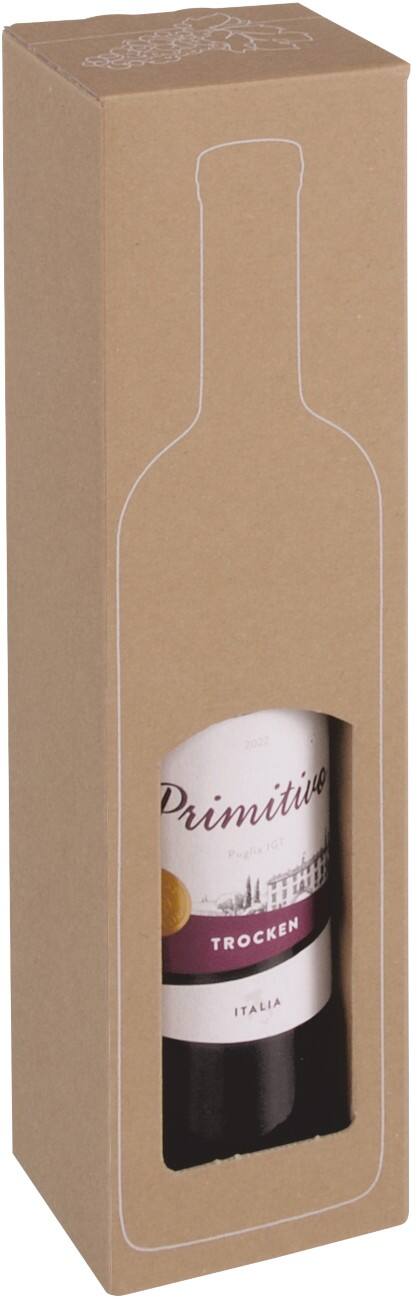 Coffret cadeau Pour Bouteille De Vin Dinkhauser Kartonagen Carton 374 mm (h) Brun 10 unités