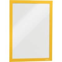 Cadre d’affichage DURABLE DURAFRAME A4 Adhésif Jaune 487204 20,5 (L) x 0,6 (P) x 29 (H) cm 487204 2 Unités