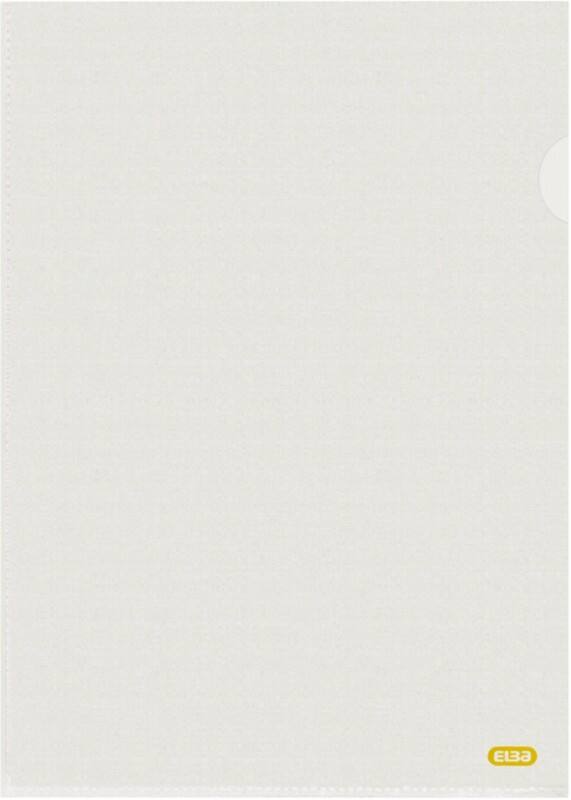 Pochettes coin ELBA Protect. & Presenta. A4 Transparent PE (Polyethylene) 100 microns 0 perforations 50 unités