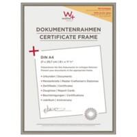 Cadre photo walther design A4 Argenté KVX130D 22,2 (L) x 1,4 (P) x 31 (H) cm KVX130D