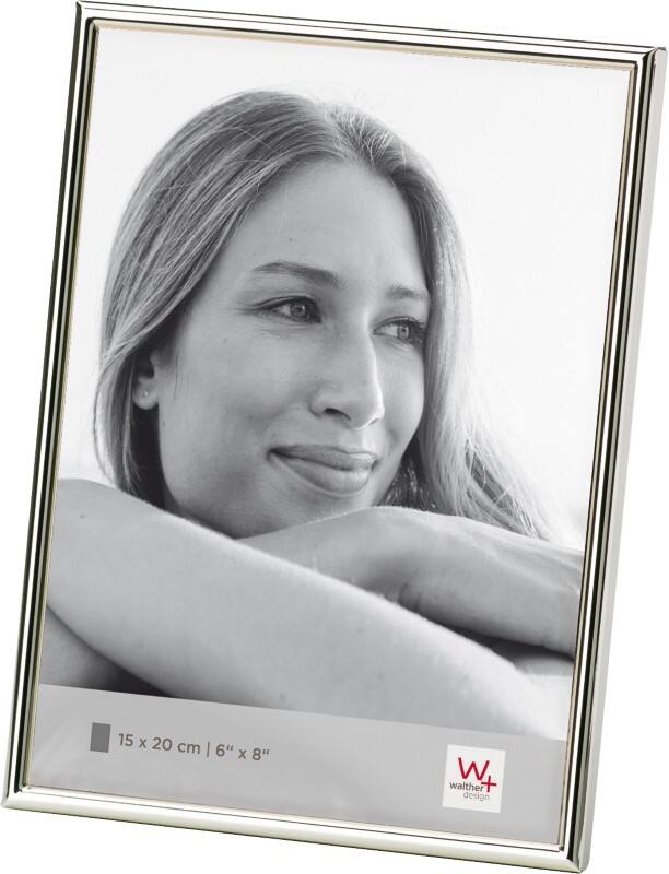 walther design Bilderrahmen Tischplatte WD520S 16,3 (B) x 1 (T) x 21,3 (H) cm WD520S