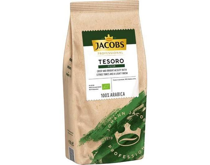 Café moulu Jacobs Tesoro Sachets 3/5 Doux 1 kg