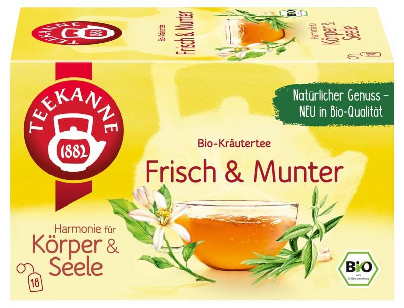 TEEKANNE Frisch & Munter Tee 36 g 18 Stück