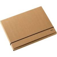 Pochette pour documents Djois Kraft Line 3005731103 A4 Carton 26,6 (l) x 11,7 (p) x 37,1 (h) cm Marron