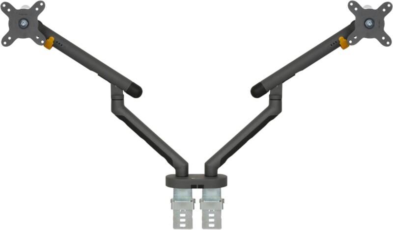 BakkerElkhuizen BE Flexible Monitorarm Höhenverstellbar 35" 954 x 580 x 485 mm Grau