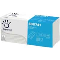 Essuie-mains Papernet Pliage en C Blanc 2 épaisseurs 400741 20 unités de 144 feuilles