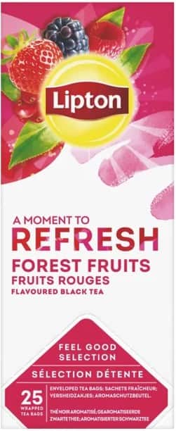 Thé noir Lipton FGS Fruits des bois 25 unités