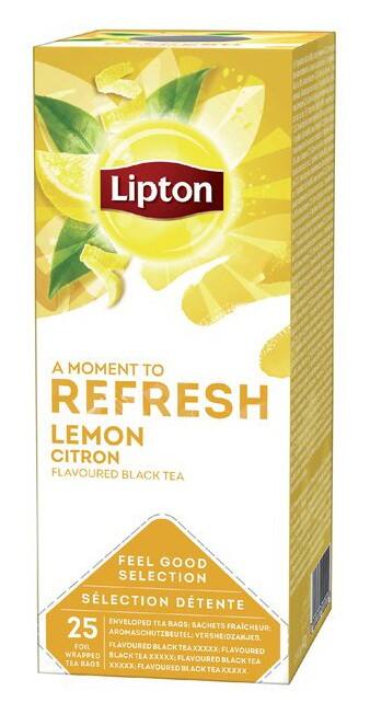 Thé noir Lipton FGS Citron 25 unités
