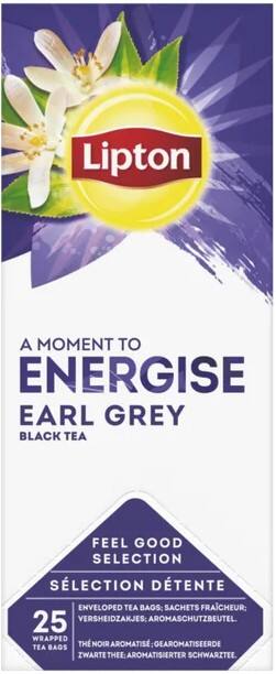 Thé noir Lipton FGS Earl Grey 25 unités