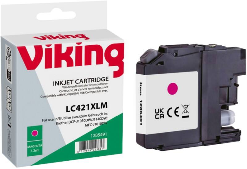 Viking LC-421XLM Kompatibel Tintenpatrone NB-RLC421XLM Magenta