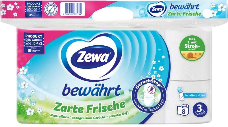 Papier toilette Zewa Air Freshener 3 épaisseurs 8 x 150 feuilles