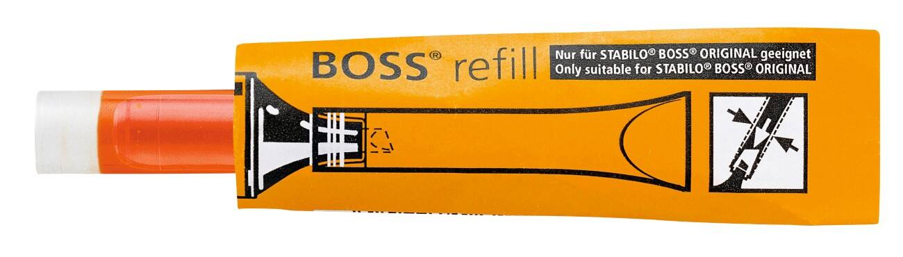 Recharge pour surligneur STABILO BOSS ORIGINAL Recharge Orange 070/54