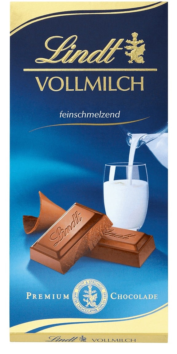 Lindt Vollmilchschokolade 100 g
