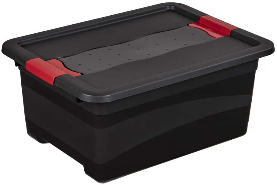 keeeper Aufbewahrungsbox Eckhart Polypropylen 12 L Mit Deckel Grau 29,5 x 17 cm