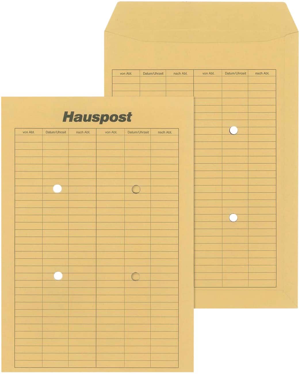 Enveloppes pour courrier interne Sans fenêtre B4 250 (l) x 353 (h) mm Marron