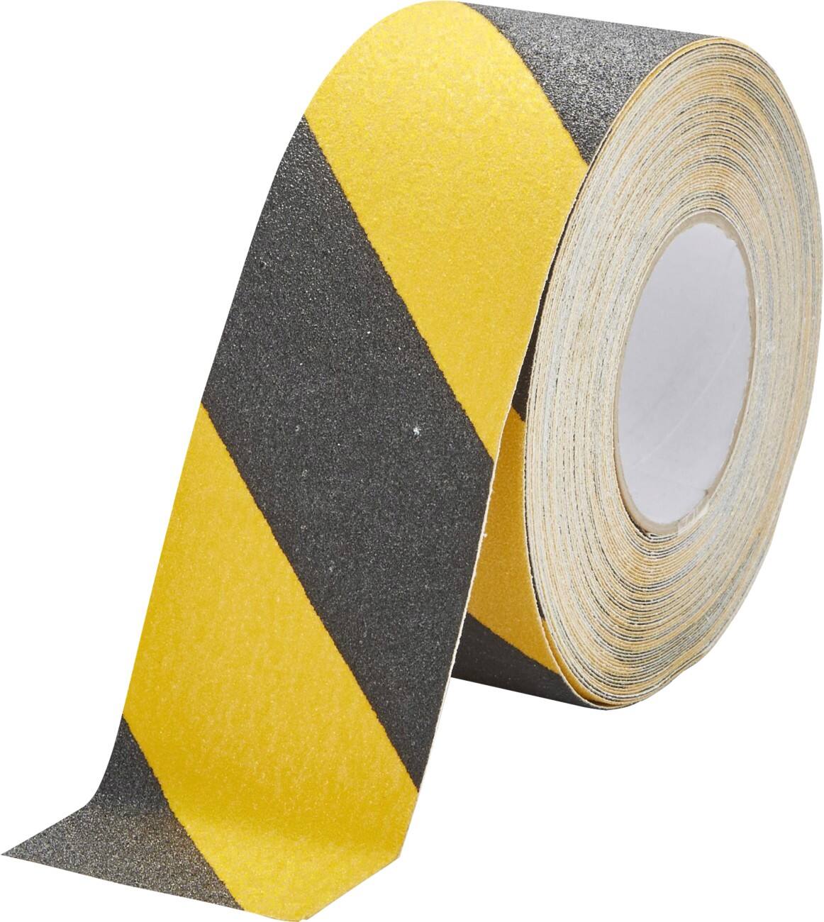 Ruban antidérapant DURABLE Jaune, noir 75 mm (l) x 15 m (L) PVC (Polychlorure de vinyle)