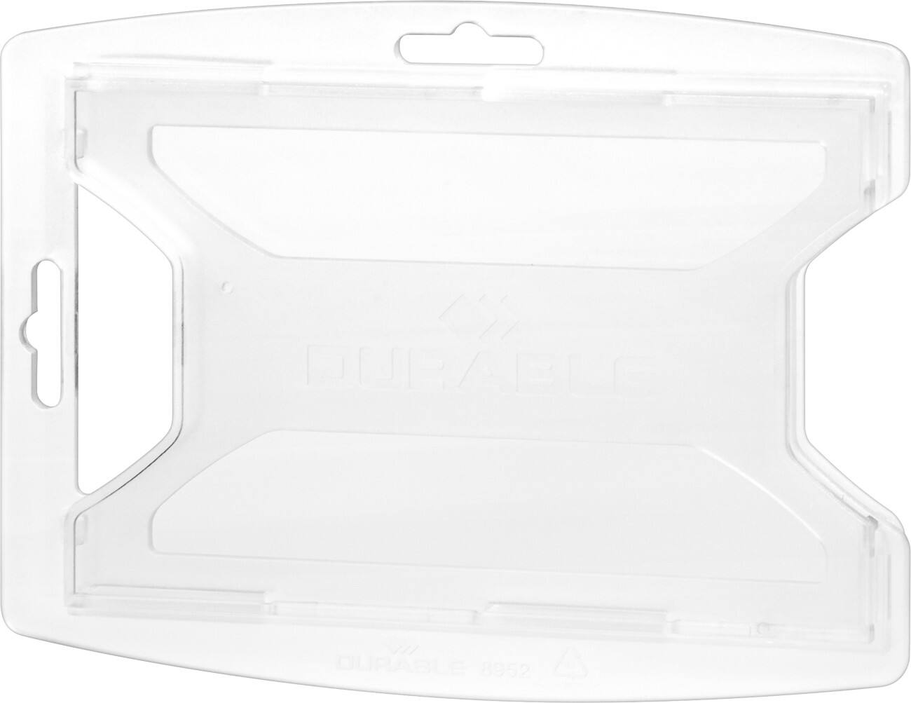 Porte-badge DURABLE Sans clip 10 x 0,84 x 7,4 cm PP (Polypropylène) 10 unités