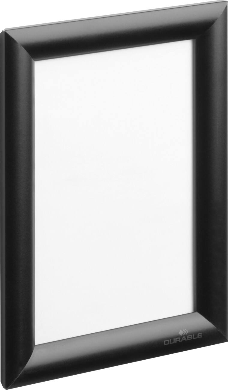 DURABLE A5 Klapprahmen Schwarz zum Ankleben Aluminium 479501 17,9 (B) x 1,2 (T) x 24 (H) mm